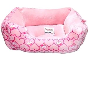 Peanuts Snoopy Valentine's Day Pink Heart Cat Dog Pet Bed New with Tags